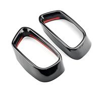 Embout Couvercle Garniture 2 Pièces, Cache De Sortie D'échappement Arrière Gauche Et Droit Pour Voiture, Accessoires Extérieurs Compatible Avec X5 F15 2014 2015 2016 2017 2018(Gloss Black)