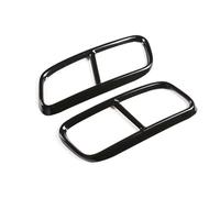 Embout Couvercle Garniture 2 Pièces Cache-silencieux D'échappement Arrière De Pare-chocs De Voiture, Garniture Décorative Pour Tuyau D'échappement Compatible Avec Q7 2016 2017 2018 2019