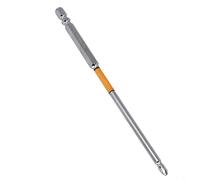 Embout cruciforme avec magnétisme et dureté HRC61 pour une gamme d'utilisations, des installations d'armoire aux réparations automobiles (62-150 mm)