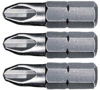 Embout cruciforme PH 2 Wiha 07856 Acier Chrome-Vanadium trempé Forme (embouts): C 6.3 3 pc(s)