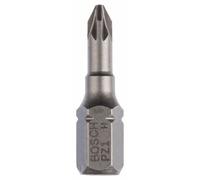 Bosch Mèche Bosch Pozidriv Bit, L25 mm, lecteur 1/4", extra dur, paquet de 10 Quantité:10