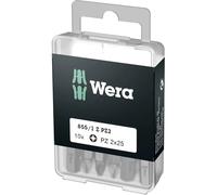 Embout cruciforme PZ 2 Wera 05072404001 Acier à outils extra-rigide Forme