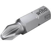 Wiha Embout cruciforme PZ 2 07860 – Acier Chrome-Vanadium trempé – C 6.3
