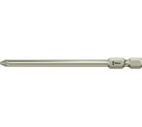 Embout cruciforme PZ 3 Wera 05071086001 acier inoxydable Forme (embouts): F 6.3 1 pc(s)