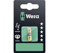 Embout cruciforme PZ 3 Wera 05073338001 Acier à outils revêtement diamanté
