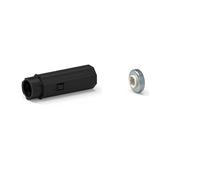 Embout d'axe pour tube octogonal 40 mm crabot femelle avec roulement