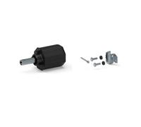 Embout d'axe pour tube octogonal 60 mm avec support