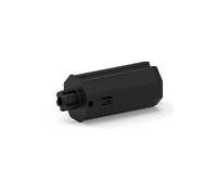 Embout d'axe pour tube octogonal 60 mm crabot mâle ø12 ou carré de 10