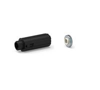 Embout d'axe pour tube ZF 54 crabot femelle avec roulement