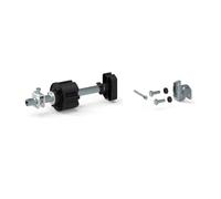 Embout d'axe réglable renforcé pour tube ZF 64 avec support