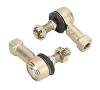 Embout de Biellette de Direction, Kit de Rotules D'extrémité de Biellette de Direction M12 Caoutchouc de Rechange en Acier Chromé pour Outlander 1000 500 570 650 800R L 450