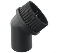 Embout de brosse rond en polypropylène pour aspirateur compatible avec les modèles industriels de 44 mm de diamètre intérieur, pour diverses applications