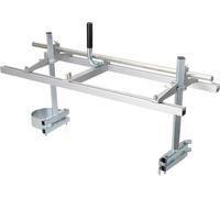 Embout de broyage pour tronçonneuse, compatible avec les rails 14"-36", construction en aluminium durable, coupe précise