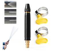 Embout de Buse D'arrosage Haute Pression, 2026 Nouveau Accessoire de Pulvérisation Réglable à Main Résistant, Pistolet Arrosage, Buse haute pression pour Voiture, Terrasse und Jardin (A)