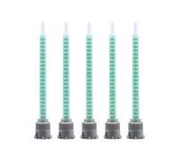 Embout de buse de mélange d'adhésif époxy, 10/20/50/pièces, mélangeur de résine adhésif for pistolets à colle AB, applicateur Mb6-24, Tube de mélange (rapport 1:1)(20pcs)