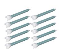 Embout de Buse de MéLange éPoxy 10 PièCes MéLangeur de RéSine Buses de Pistolet AdhéSif Applicateur de Pistolet pour Pistolet à Colle à Cartouche de Colle AB