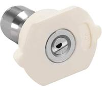 Embout de buse de pulvérisation blanc pour nettoyeur haute pression 40 degrés en métal, pièces et accessoires de nettoyeur haute pression standard