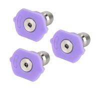 Embout de buse de pulvérisation pour machine à laver haute pression 1/4" Raccord rapide Filetage mâle 0 degrés Protection d'eau Embout de disque de pression de buse