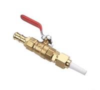 Embout de buse de sablage en céramique, assemblage de buse de sablage avec connecteur en laiton, pour une performance durable dans les projets de bricolage