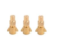 Embout de buse pulvérisation, réglable en laiton 1,5 mm M14 x, avec joint torique, lot 2 à 10, tailles multiples(Brass Aircraft Nozzle,3pc)