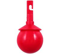 Embout de Canne à Boule Roulante Rouge, Accessoire Rotatif pour Blanche | Plastique, Tête Ronde à Crochet, Mouvement Souple et Sécurité Renforcée, Usage en Centres Commerciaux et Bureaux