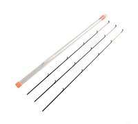 Embout de canne à pêche à la carpe en fibre de carbone M/L/H extra dur | Mélange de fibre de carbone, rigidité extra dure, résiste aux combats difficiles, options M/L/H, construction