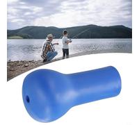 Embout de canne à pêche avec absorption des chocs - pour EVA et rembourrage en mousse PU pour cannes lourdes et gros poissons, 8 mm d'épaisseur, 3,8 cm de diamètre, compatible avec (bleu)