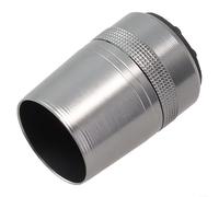 Embout de canne à pêche en alliage d'aluminium avec doublure en caoutchouc pour canne de 15 mm à 30,5 mm de diamètre - Housse de protection pour canne à pêche et bâtons de lancer - Noir (15,5 mm)