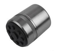 Embout de canne à pêche en alliage d'aluminium pour protection de queue de canne, diamètre intérieur 15-30,5 mm, hauteur 39 mm, construction en métal + caoutchouc, compatible avec la plupart des