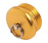 Embout de canne à pêche en aluminium, 8 x 5 mm de diamètre avec anneau de traction convivial (19 mm)