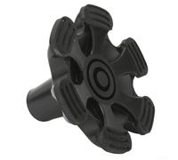Embout de canne en silicone avec base à six piliers, embout de canne en caoutchouc antidérapant de 19 mm, support de canne de rechange pour un meilleur équilibre et stabilité (#2)