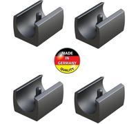 Embout de Chaise - CYCLINGCOLORS - Lot de 4 - Diamètre 23-25mm - Plastique - Noir