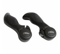 Paire embouts de cintre aluminium P2R Hafny Aero Noir