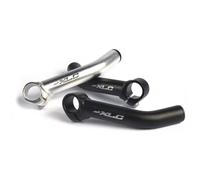 Embout de cintre vélo incurvé aluminium XLC BE-A01 Noir TU