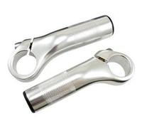 Embout de cintre vtt optimiz alu argent l105mm 126gr avec bouchons de cintre (pr) G