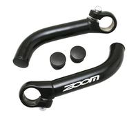 Embout de cintre zoom noir alu l 87mm (paire)