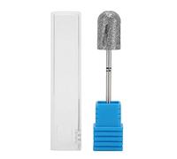 Embout de cône de pédicure en Diamant, Foret à Ongles en Acier Inoxydable Pied de pédicure Callosités de Pied Ponçage Tête de Polissage pour élimination des callosités de la Peau fissurée, Limage des
