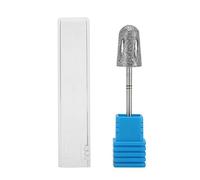 Embout de cône de pédicure en diamant, foret à ongles en acier inoxydable pour pieds de pédicure, tête de polissage de ponçage pour peau fissurée, élimination des callosités des cors, ongles de limage