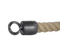 Embout de Corde en Fer Forgé Avec Anneau pour Main Courante de 30 mm, Support de Câble, Capuchon pour Corde d'Arrêt et d'Escalier
