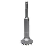 Embout de Douille à Tête Carrée, 40cr Outil de Bague de Ciseau à Rainure en Pointe de Marteau électrique en Acier pour Béton