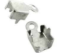 Embout de finition argent 5mm - graine créative Argenté G