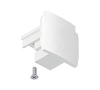 Embout de finition Paulmann ProRail3, lot de 1, blanc, matière plastique | ACCESSOIRES - Embouts ProRail3, notice de montage incluse