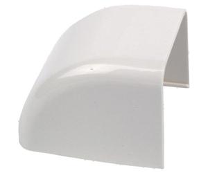 Embout de finition pour goulotte M1 80 x 60 mm - ivoire EID