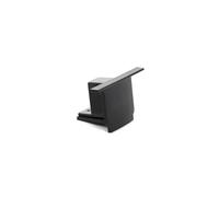 Embout de Finition pour Rail Triphasé Borgia Encastré Aluminium Noir