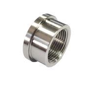 Embout de fixation métrique à souder étagé fileté femelle M22 x 1.5 pour capteur d'oxygène O2 Capteur O2