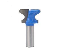 Embout de fraise à queue 1/2" 1/4" 8 tailles Finger Joint Colle Tiroir Cutter Bit pour tiroirs Tabouret à traction (1/2 x 1-1/4)