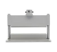 Embout de frein à pression pour presse hydraulique 12/20t 12" | Fixation de frein à pression, acier #45, 0-90°, 12", 4,76 mm, pour presse 12/20t, base épaisse, vis