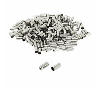 Sachet de 200 embouts de gaine dérailleur Fibrax Argenté
