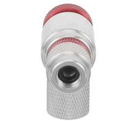Embout de Gonflage Co2 pour Pneus de Vélo en Métal Argenté