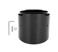 Embout de gorge arrière en fibre de carbone tuyau haute performance pour New Swift Sports 2018 2019 2020 avec construction en acier inoxydable résistant à la chaleur entrée 54 mm ([Modèle entièrement